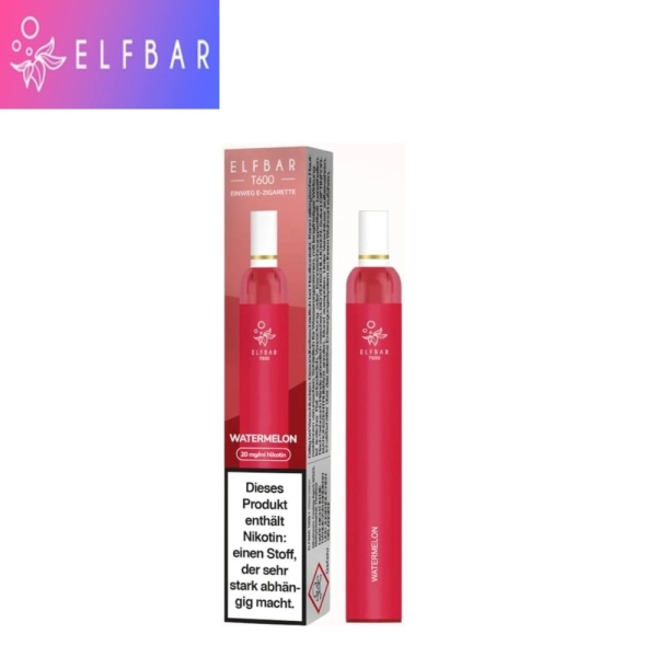 ELF BAR T600 - Watermelon - Einweg E-Zigarette 20mg