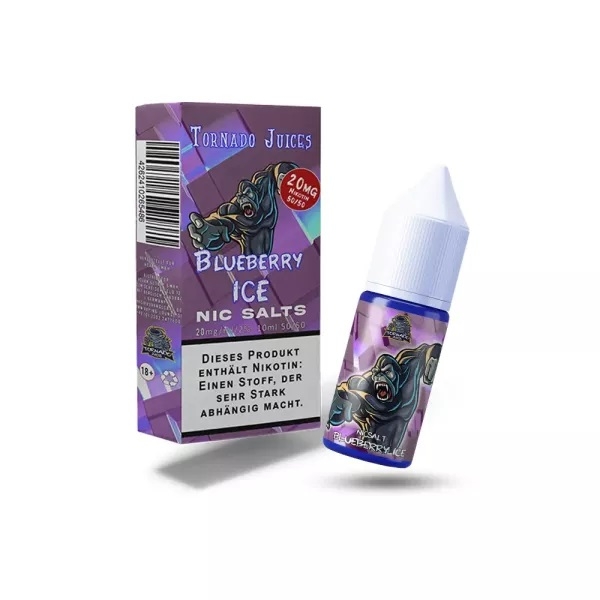 Tornado Juices - Blueberry Ice -  Nikotinsalz 20mg