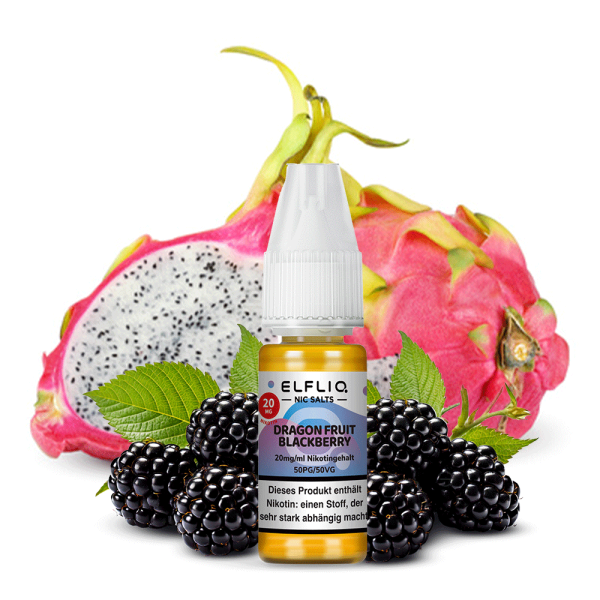 ELFLIQ by Elfbar – Dragon Fruit Blackberry Nikotinsalz Liquid 10ml