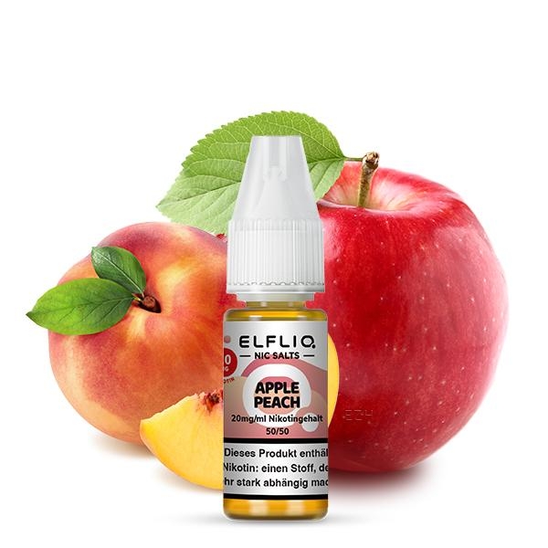 ELFLIQ Apple Peach Nikotinsalz Liquid 10ml​ - 20mg