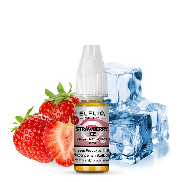 ELFLIQ Strawberry Ice Nikotinsalz Liquid 10ml​ - 20mg