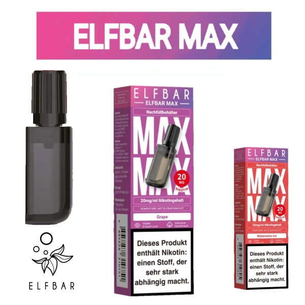 Elfbar Max Refill Container 20mg