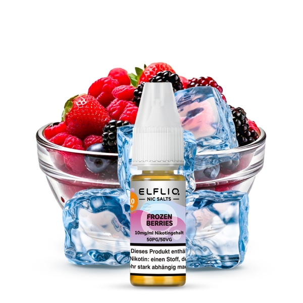 Elfliq Liquid by Elfbar - Frozen Berries - Nic Salt 10mg / 20mg