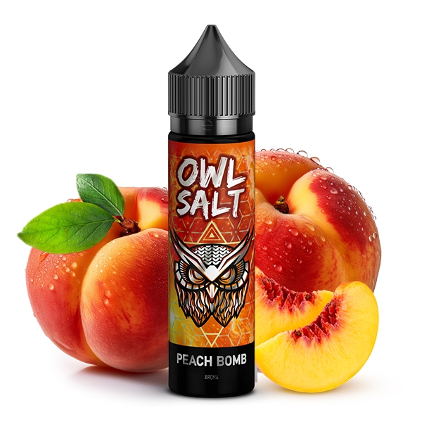 OWL Salt Longfill - Peach Bomb - Aroma 10ml