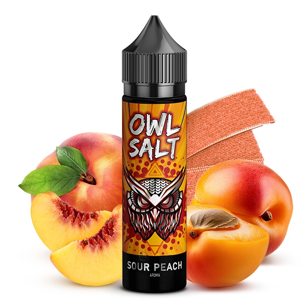 OWL Salt Longfill - Sour Dragon Peach - Aroma 10ml