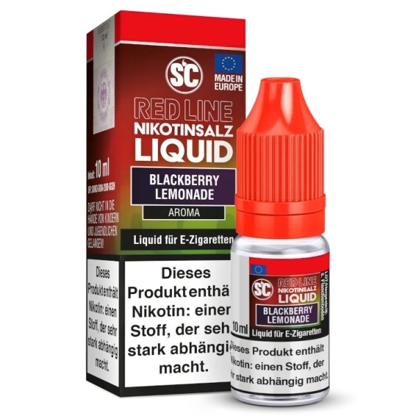 SC Red Line - Blackberry Lemonade - Nikotinsalz 0mg / 5mg / 10mg / 20mg