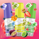 Flerbar Nikotinsalz Liquid Plus – Fruchtige Aromen wie Blaubeere, Erdbeere und Melone mit 10mg/20mg Nikotin für E-Zigaretten, ideal für Dampfer.