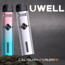 Uwell Caliburn Explorer Pod Kit – 32 W Leistung, 1000 mAh Akku, 4 ml Pod – Perfekt für MTL- und RDL-Dampfen