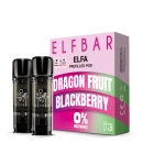 ELFA Pods by Elfbar - Dragon Fruit Blackberry - Prefilled Pod 2ml/ Stück Omg