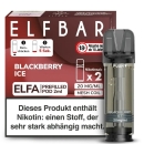 ELFA Pods by Elfbar - Blackberry Ice - Prefilled Pod 2ml/ Stück