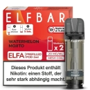 ELFA Pods by Elfbar - Watermelon Mojito - Prefilled Pod 2ml/ Stück