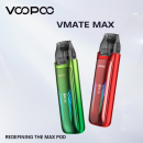 Voopoo VMATE Max Pod Kit – 1200 mAh Akku, 3 ml Tankvolumen, 30 W Leistung – Perfekt für MTL- und RDL-Dampfen