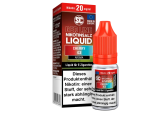 SC Red Line Cherry Ice Nikotinsalz Liquid – 10ml Flasche E-Liquid für E-Zigaretten mit intensivem Kirschgeschmack und frischer Eisnote